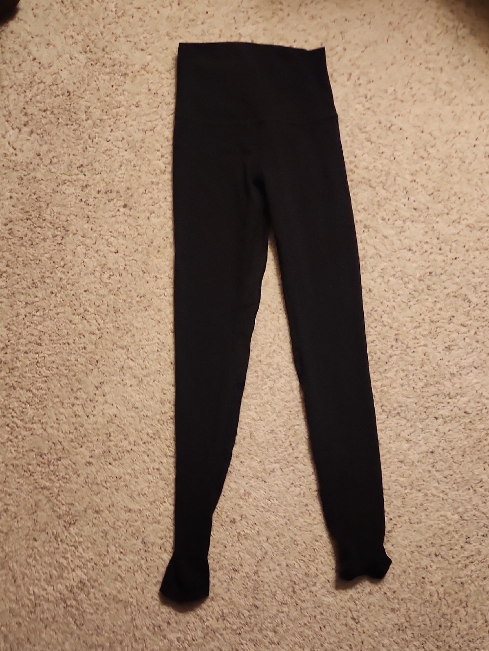 Women's Lulilemon Black High-Waist Leggings, Size 2